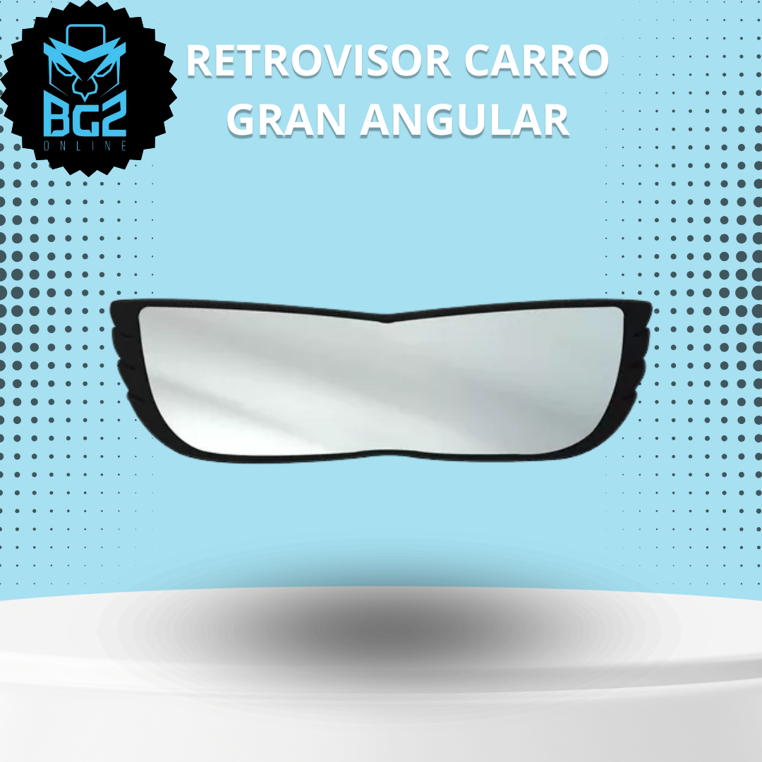 RETROVISOR CARRO GRAN ANGULAR